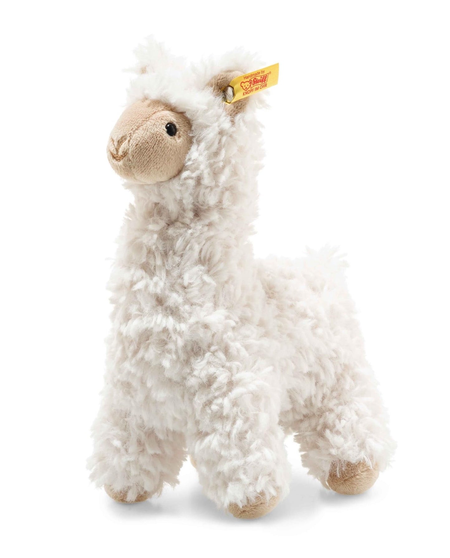 Soft Cuddly Friends Leandro Lama - 19 cm - Kuscheltier für Kinder - weich & waschbar - Creme (069444)
