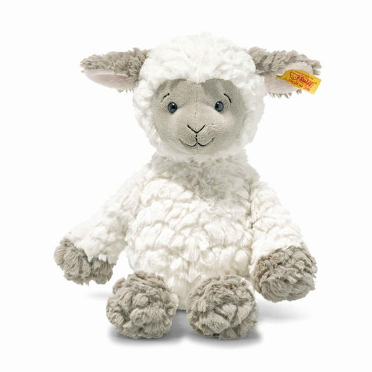Kuscheltier Lita Lamm, Süßes Stofftier mit Kunststoffaugen, Kinder, Jungen & Mädchen, Friends, Plüschtier 30 cm, Weiß, 073427